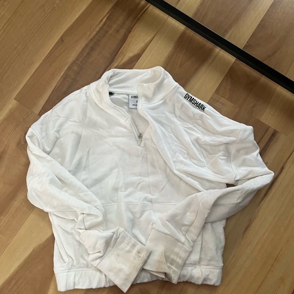 Gymshark white sweater